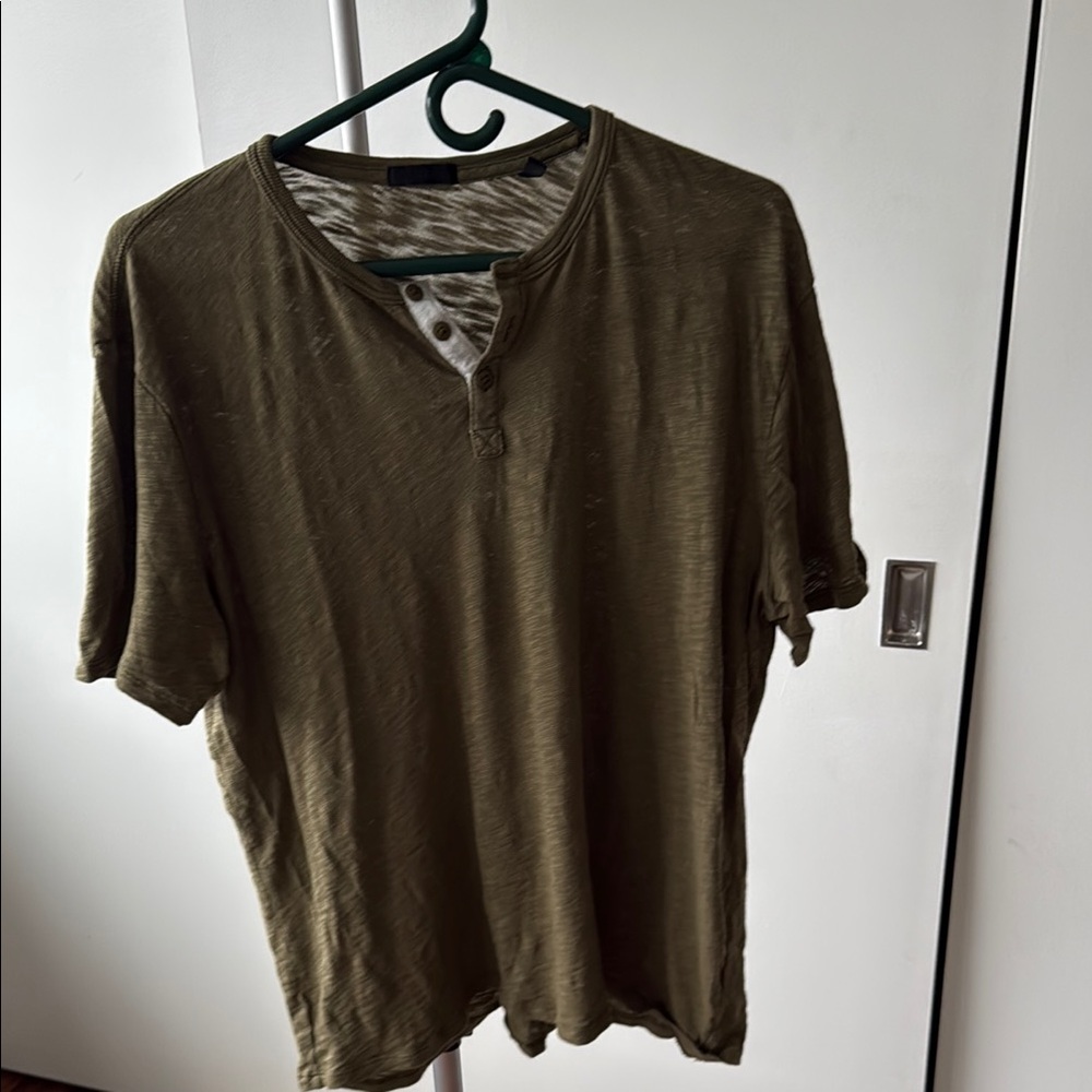 ATM Anthony Thomas Melillo Green Short Sleeve Tee